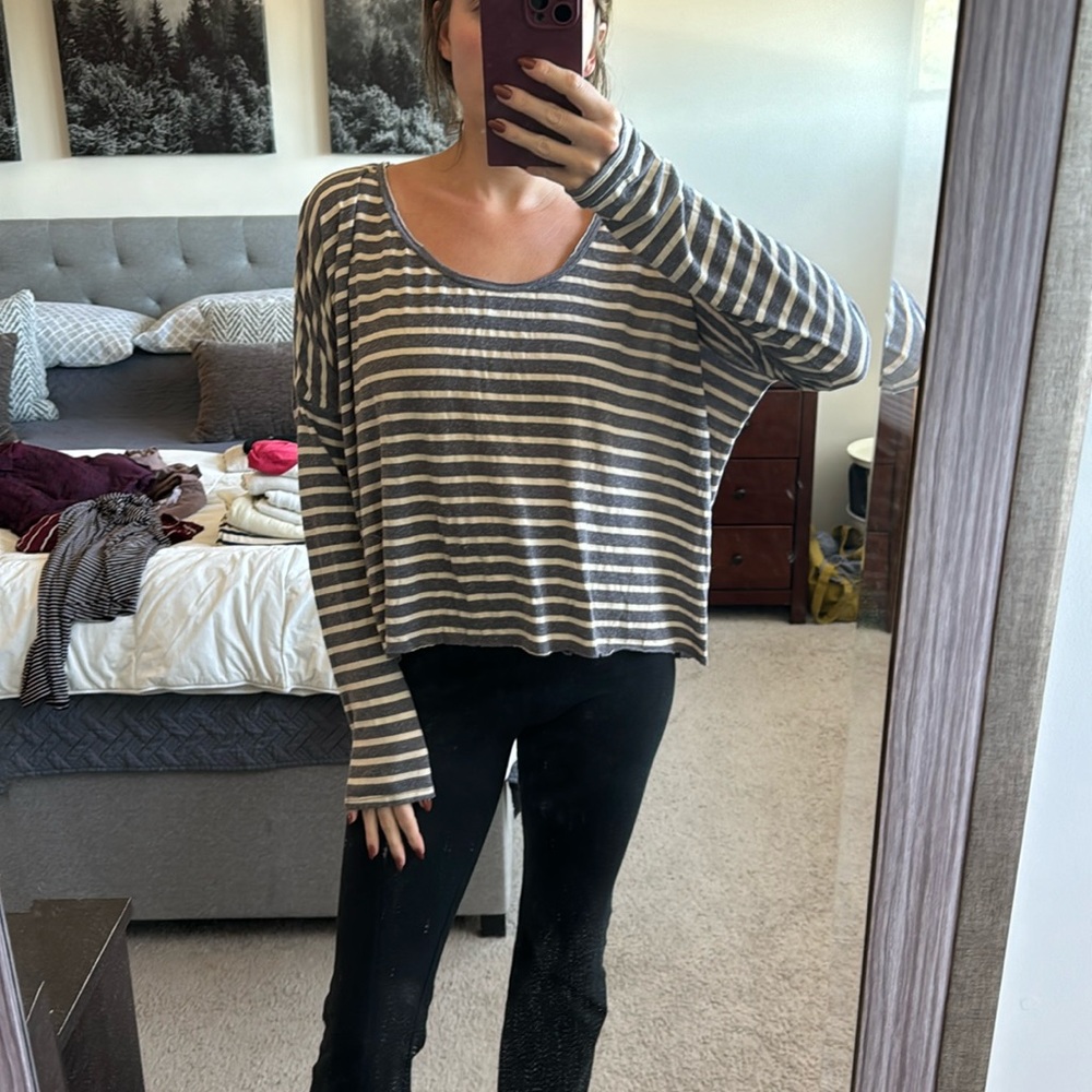 Free people beach shirt